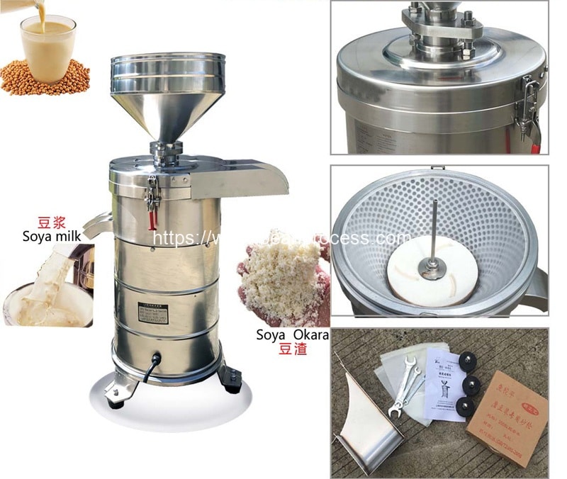 Small-Bean-Milk-Grinding-and-Separating-Machine